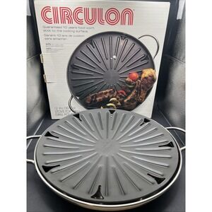 CIRCULON STOVE TOP GRILL 12"Converts Stove Top Into Grill